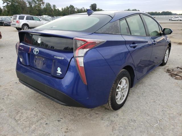 Photo 4 from auction – 2016 TOYOTA PRIUS with VIN JTDKARFU7G3513081
