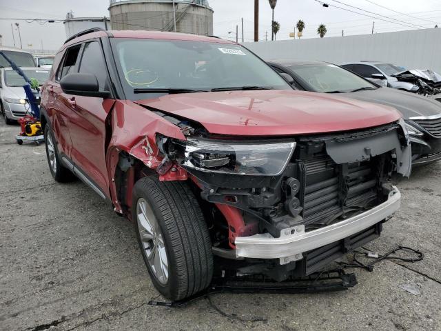 FORD EXPLORER X 2021 with VIN 1FMSK7DH1MGA05664 - Photo from auction