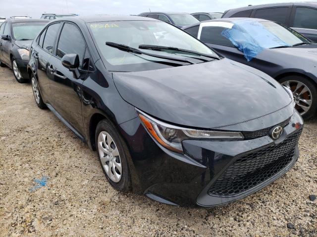 TOYOTA COROLLA LE 2022 with VIN JTDEPMAE6NJ217119 - Photo from auction
