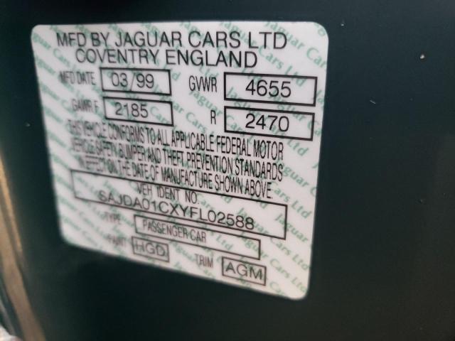 Photo 10 from auction – 2000 JAGUAR S-TYPE with VIN SAJDA01CXYFL02588