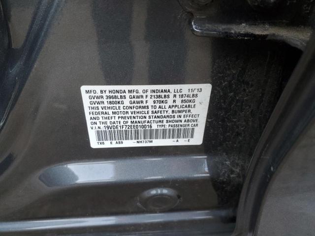 Zdjęcie 10 z aukcji – 2014 ACURA ILX 20 TEC z VIN 19VDE1F72EE010016
