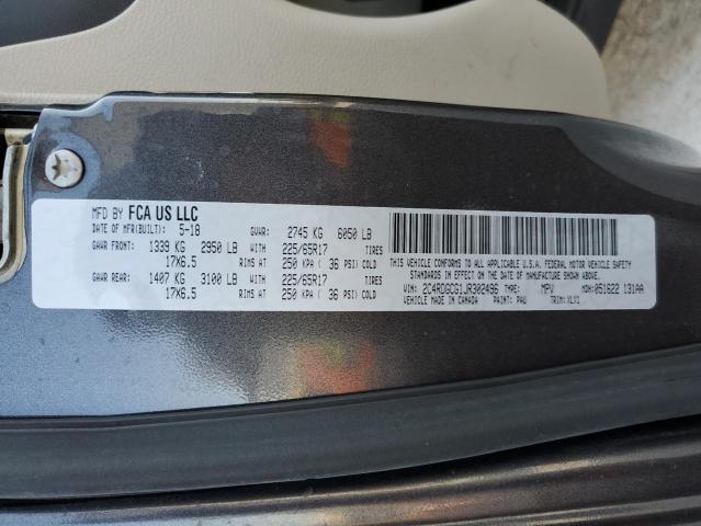 Photo 10 from auction – 2018 DODGE GRAND CARA with VIN 2C4RDGCG1JR302496
