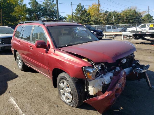 TOYOTA HIGHLANDER 2006 with VIN JTEDP21A260125800 - Photo from auction