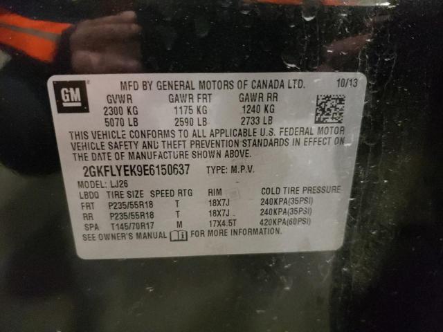 Photo 10 from auction – 2014 GMC TERRAIN with VIN 2GKFLYEK9E6150637