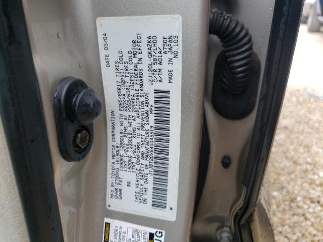 Photo 10 from auction – 2004 LEXUS GX 470 with VIN JTJBT20X640045519