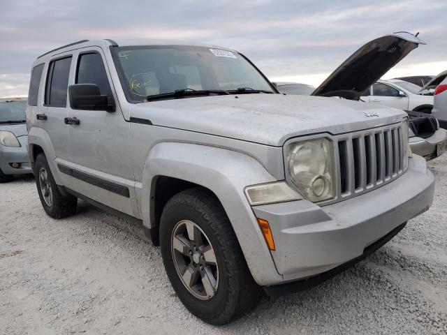 JEEP LIBERTY SP 2008 with VIN 1J8GP28K08W240887 - Photo from auction