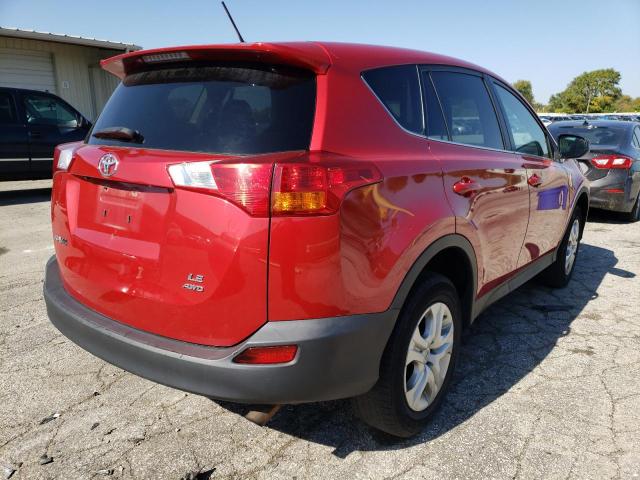 Photo 4 from auction – 2014 TOYOTA RAV4 LE with VIN 2T3BFREV7EW178040