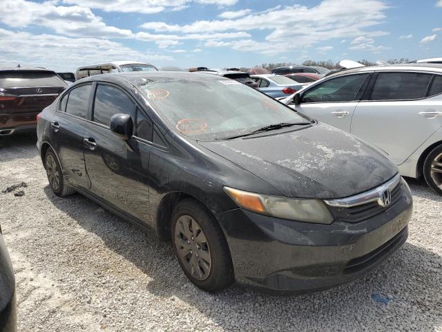 HONDA CIVIC LX 2012 with VIN 19XFB2F54CE088212 - Photo from auction