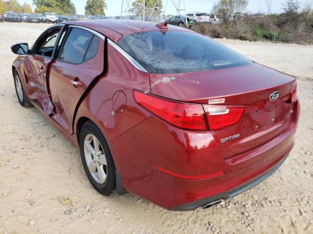 Photo 3 from auction – 2015 KIA OPTIMA LX with VIN 5XXGM4A75FG493333