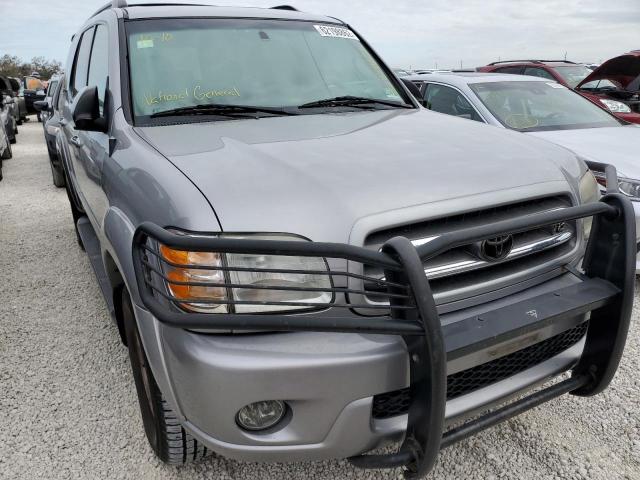 TOYOTA SEQUOIA LI 2002 مع رقم تعريف المركبة 5TDBT48A02S083322 - صورة من المزاد