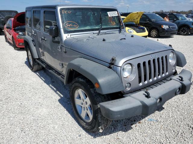 JEEP WRANGLER U 2018 with VIN 1C4BJWDG4JL832828 - Photo from auction