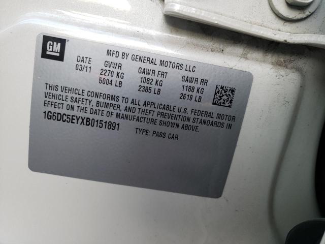 Photo 10 from auction – 2011 CADILLAC CTS with VIN 1G6DC5EYXB0151891