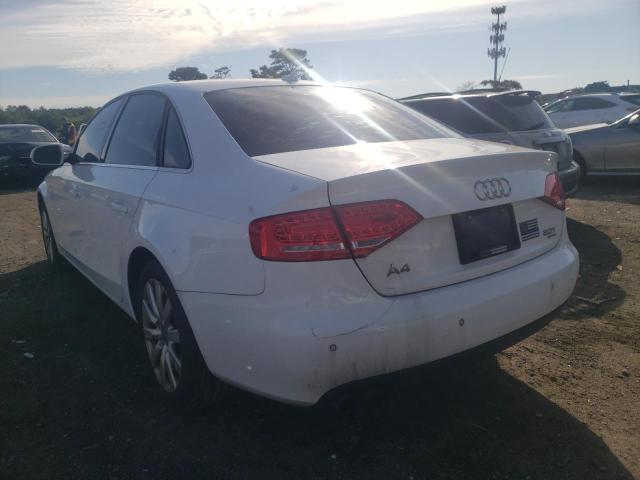 Photo 3 from auction – 2010 AUDI A4 PREMIUM with VIN WAUFFAFL7AN024023