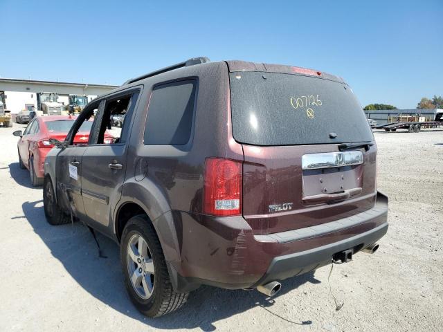 Photo 3 from auction – 2009 HONDA PILOT EXL with VIN 5FNYF48519B007126