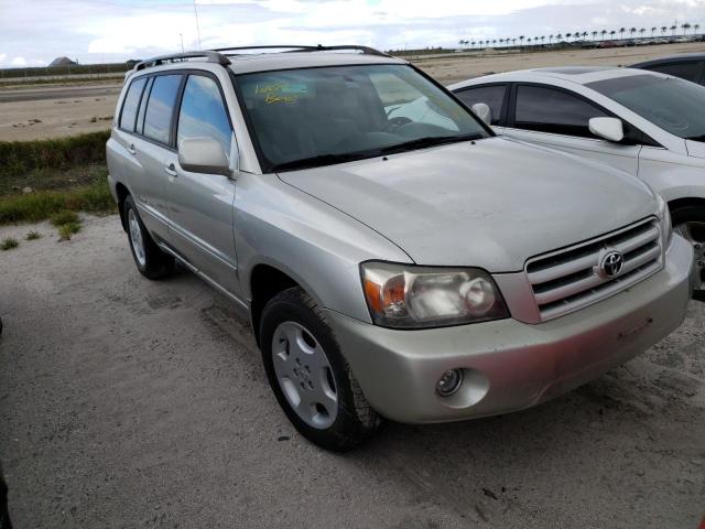 TOYOTA HIGHLANDER 2007 with VIN JTEEP21A170210567 - Photo from auction