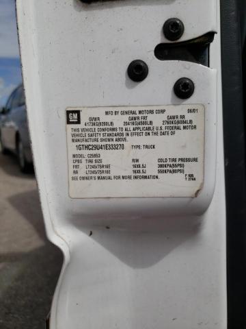 Zdjęcie 10 z aukcji – 2001 GMC SIERRA C25 z VIN 1GTHC29U41E333270