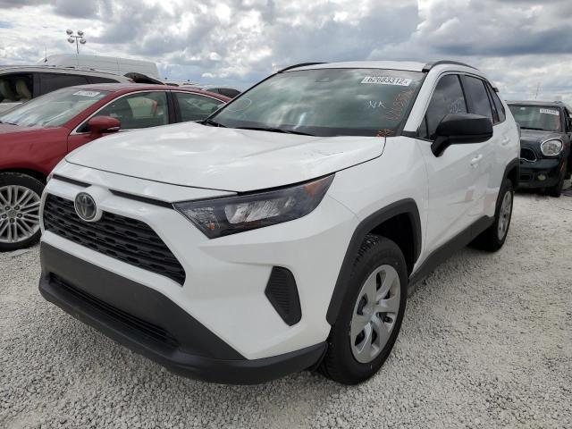 Photo 2 from auction – 2021 TOYOTA RAV4 LE with VIN 2T3H1RFV7MW123772