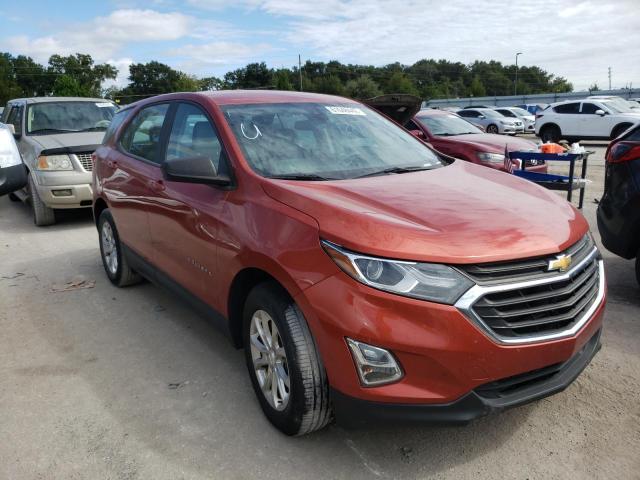 CHEVROLET EQUINOX LS 2020 with VIN 2GNAXHEV2L6129265 - Photo from auction