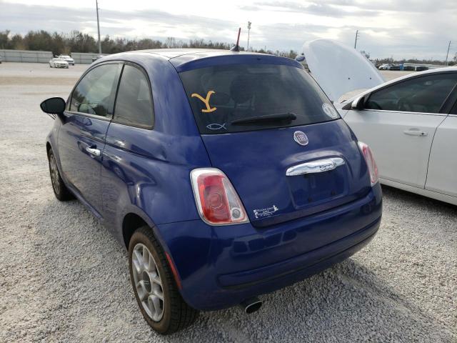 Photo 3 from auction – 2014 FIAT 500 POP with VIN 3C3CFFAR7ET209598