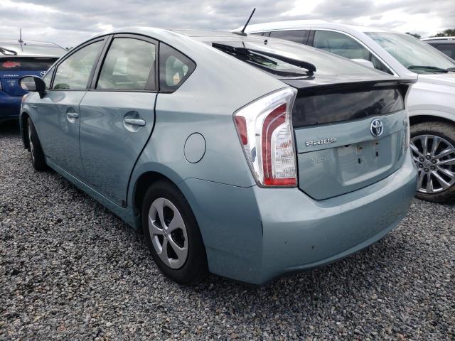 Photo 3 from auction – 2015 TOYOTA PRIUS with VIN JTDKN3DU6F1888443