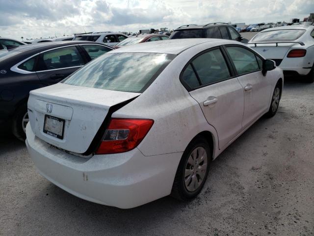 Photo 4 from auction – 2012 HONDA CIVIC LX with VIN 19XFB2F50CE383081