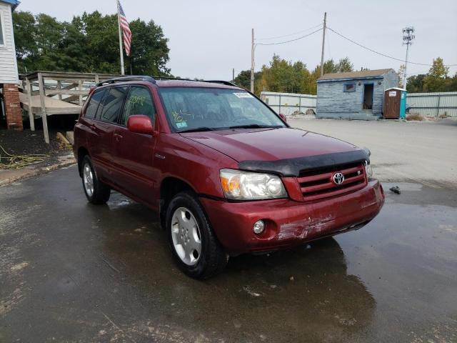 TOYOTA HIGHLANDER 2004 with VIN JTEEP21A740061951 - Photo from auction