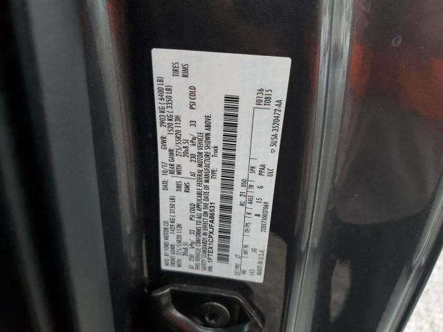 Photo 10 from auction – 2018 FORD F150 SUPER with VIN 1FTEX1CPXJFA86531