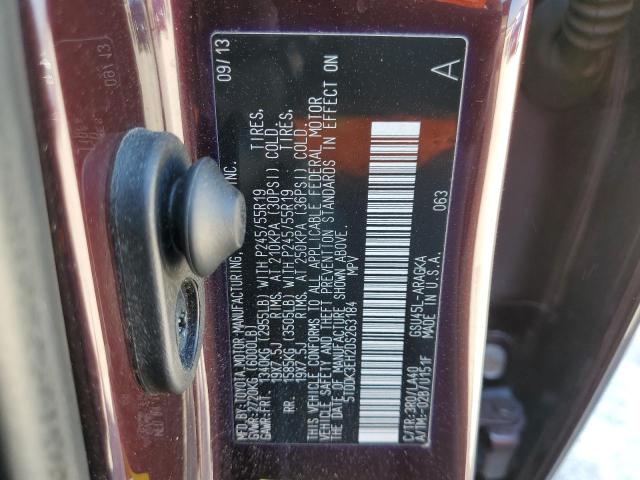 Photo 10 from auction – 2013 TOYOTA HIGHLANDER with VIN 5TDDK3EH2DS263184