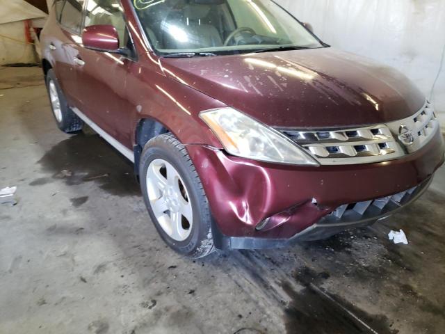 Photo 9 from auction – 2005 NISSAN MURANO with VIN JN8AZ08W85W434288