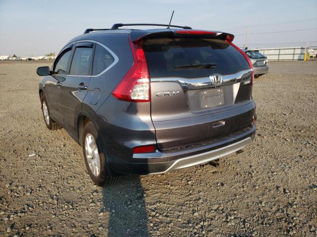Photo 3 from auction – 2016 HONDA CR-V EX with VIN 2HKRM4H57GH654526