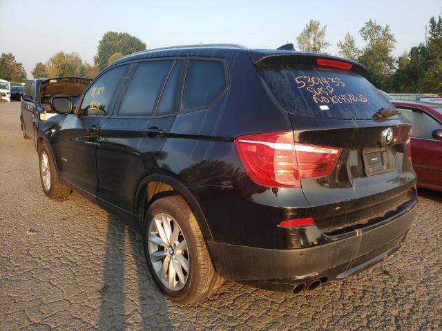 Photo 3 from auction – 2013 BMW X3 XDRIVE2 with VIN 5UXWX9C50D0A17275