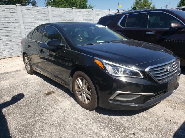HYUNDAI SONATA SE 2017 with VIN 5NPE24AF2HH498890 - Photo from auction