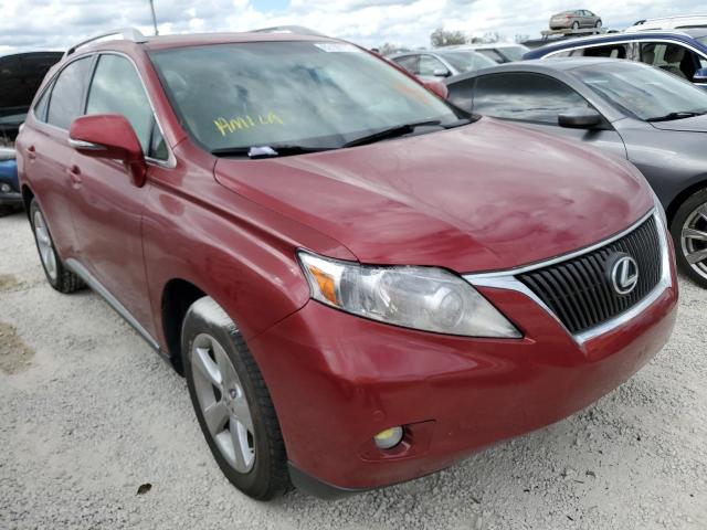 LEXUS RX 350 2011 with VIN 2T2BK1BA2BC102595 - Photo from auction