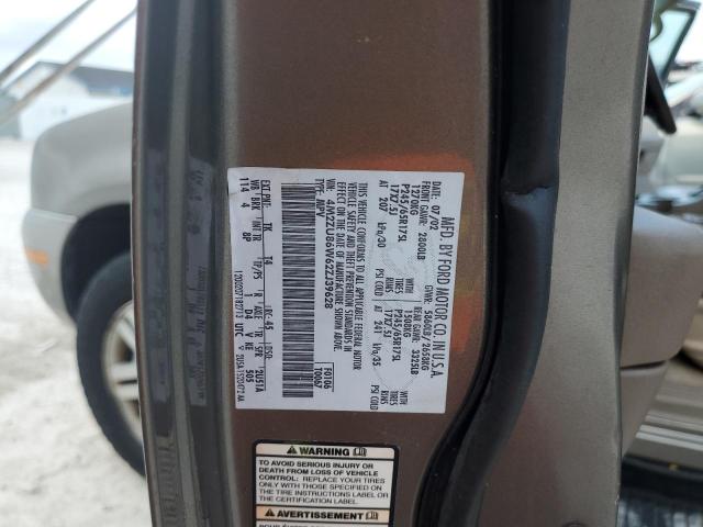 Photo 10 from auction – 2002 MERCURY MOUNTAINEE with VIN 4M2ZU86W62ZJ39628