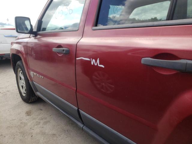 Photo 9 from auction – 2013 JEEP PATRIOT SP with VIN 1C4NJPBB2DD231961