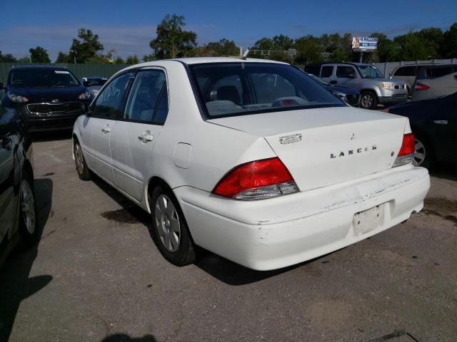 Photo 3 from auction – 2002 MITSUBISHI LANCER ES with VIN JA3AJ26E72U043423