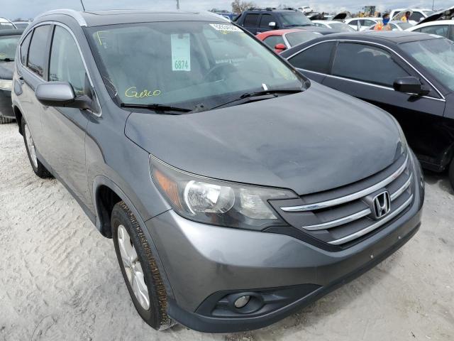 HONDA CR-V EXL 2012 with VIN 2HKRM4H73CH627318 - Photo from auction