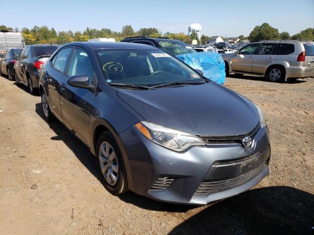 TOYOTA COROLLA L 2015 with VIN 2T1BURHE1FC459215 - Photo from auction