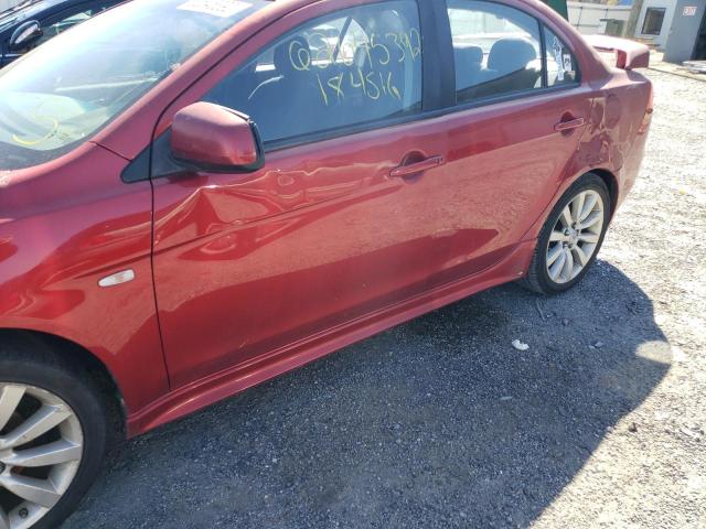 Photo 9 from auction – 2009 MITSUBISHI LANCER with VIN JA3AU86W79U003579