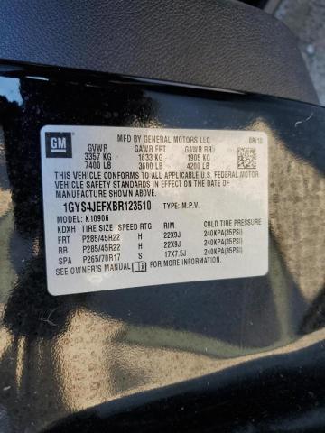 Photo 10 from auction – 2011 CADILLAC ESCALADE E with VIN 1GYS4JEFXBR123510