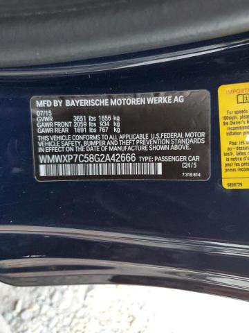 Photo 10 from auction – 2016 MINI COOPER S with VIN WMWXP7C58G2A42666