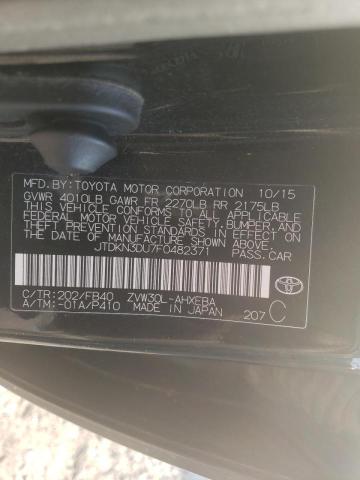 Photo 10 from auction – 2015 TOYOTA PRIUS with VIN JTDKN3DU7F0482371