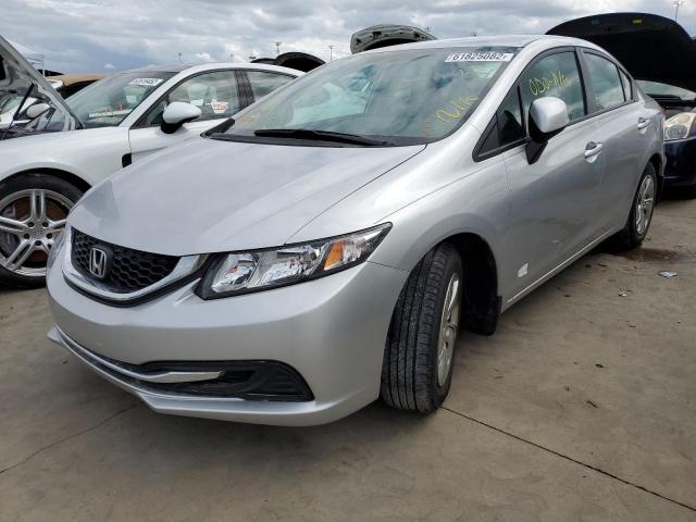 Photo 2 from auction – 2013 HONDA CIVIC LX with VIN 19XFB2F52DE094205
