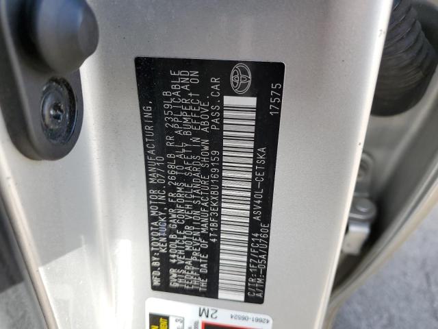 Photo 10 from auction – 2011 TOYOTA CAMRY BASE with VIN 4T1BF3EKXBU169159