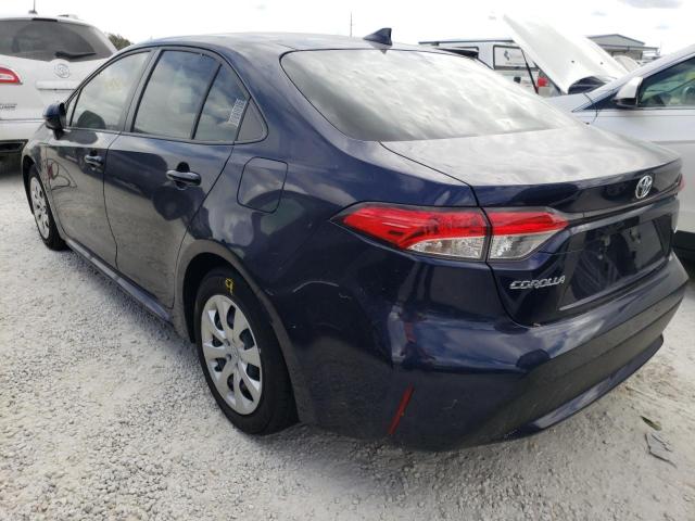 Photo 3 from auction – 2021 TOYOTA COROLLA LE with VIN JTDEPMAE4MJ164760