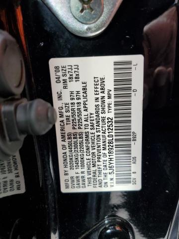 Photo 10 from auction – 2008 HONDA ELEMENT SC with VIN 5J6YH18928L012532