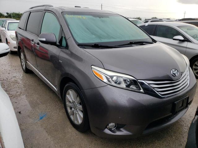 Photo 1 from auction – 2017 TOYOTA SIENNA XLE with VIN 5TDDZ3DC1HS166937