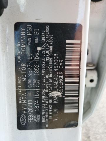 Photo 10 from auction – 2013 HYUNDAI ACCENT GLS with VIN KMHCU4AE4DU462008