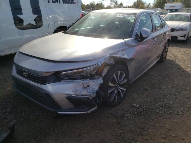 Photo 2 from auction – 2022 HONDA CIVIC EX with VIN 2HGFE1F73NH317698
