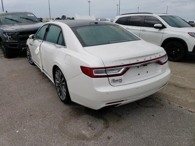 Photo 3 from auction – 2017 LINCOLN CONTINENTA with VIN 1LN6L9TK9H5600884